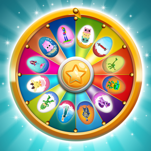 Wheel of surprise eggs Logo
